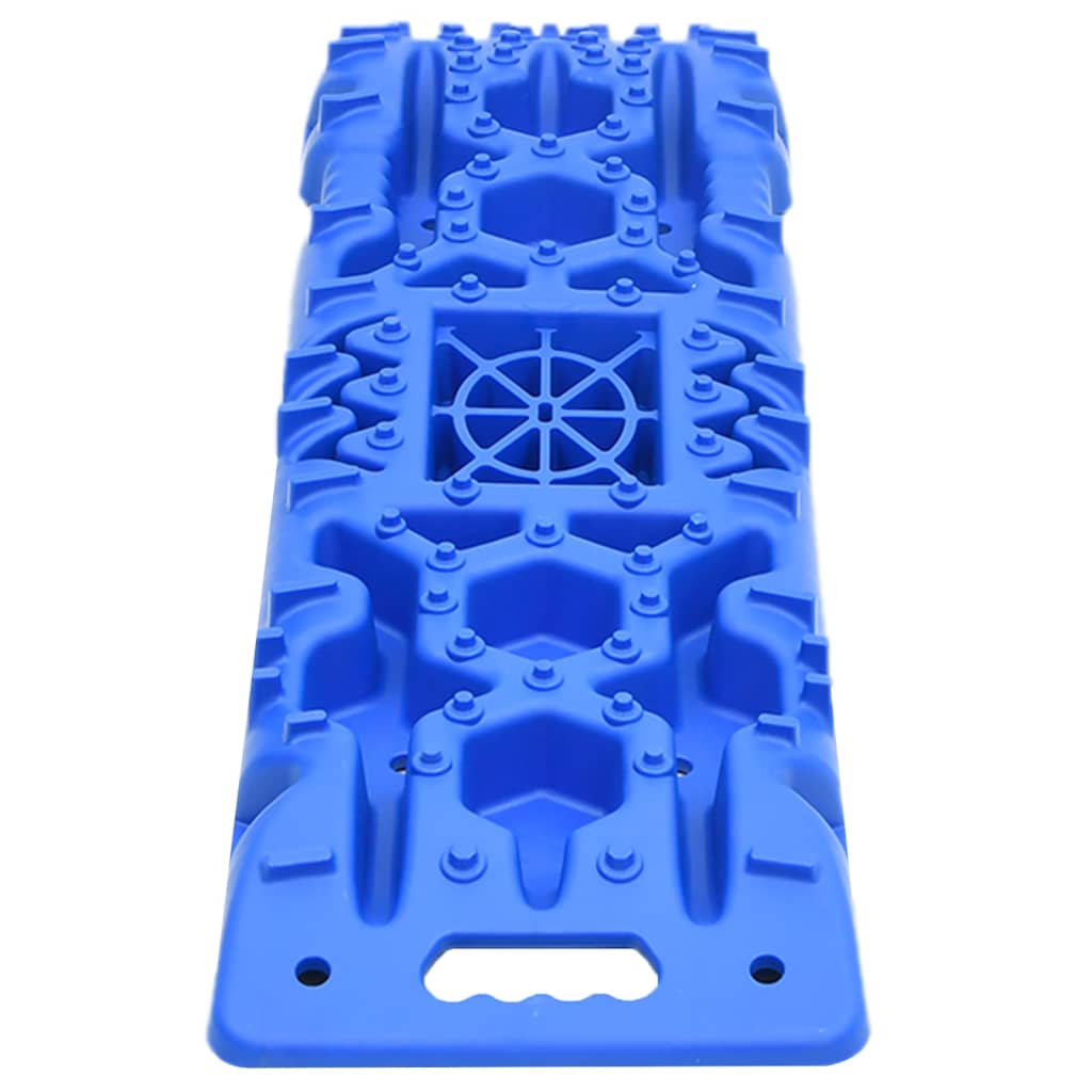 vidaXL Trapy, 2 szt., niebieskie, 107x31x7 cm, nylon