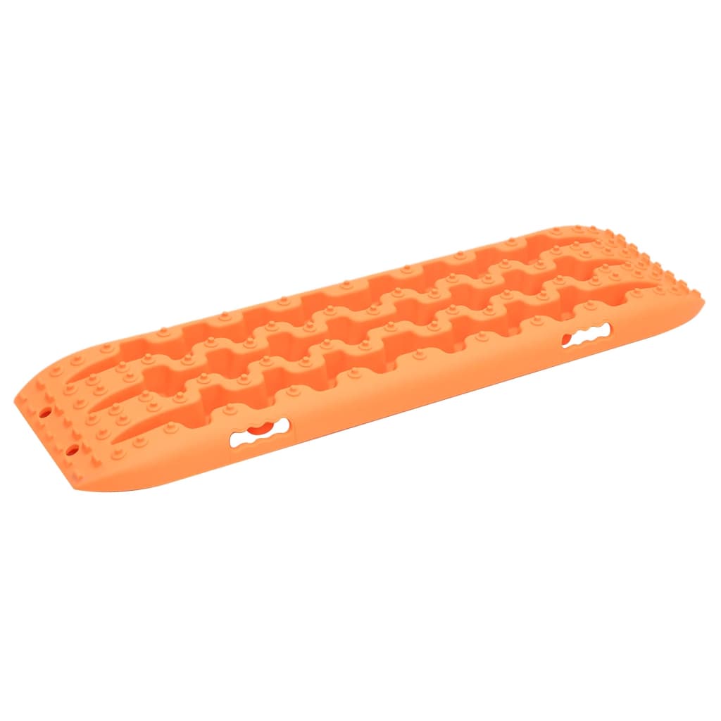 vidaXL Trapy, 2 szt., pomarańczowe, 106x30,5x7 cm, nylon