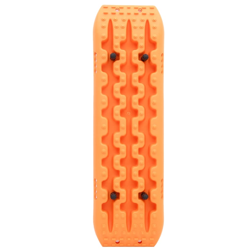 vidaXL Trapy, 2 szt., pomarańczowe, 106x30,5x7 cm, nylon