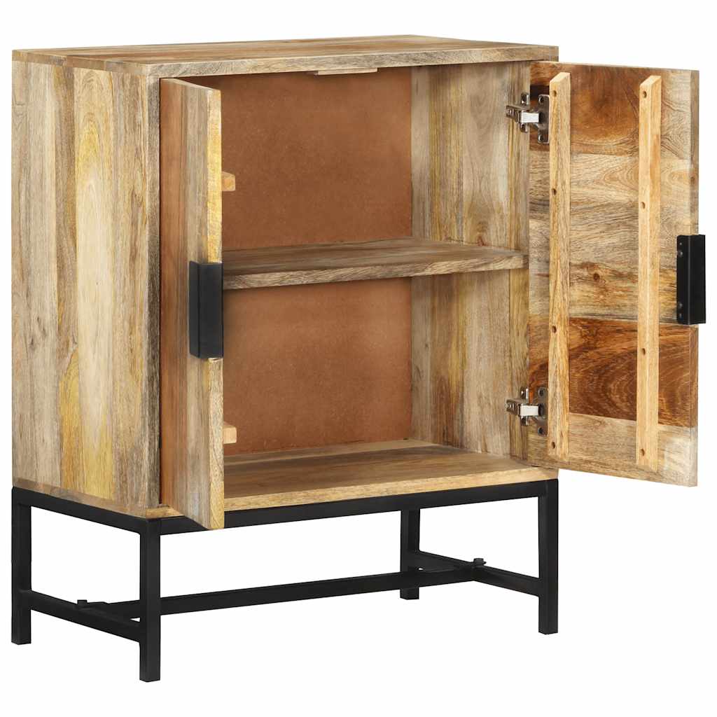 vidaXL Komoda, 60x35x75 cm, lite drewno mango