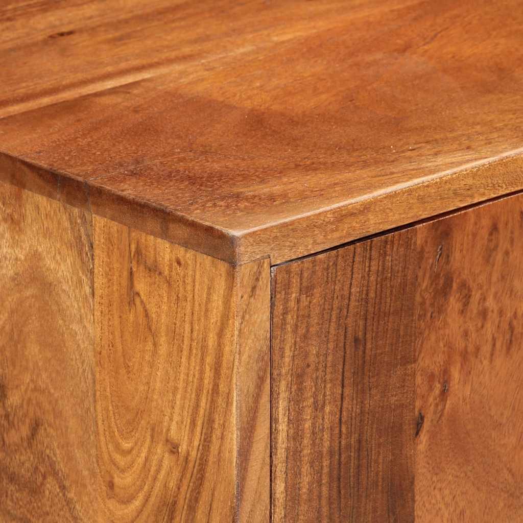 vidaXL Komoda, 60x35x75 cm, lite drewno akacjowe