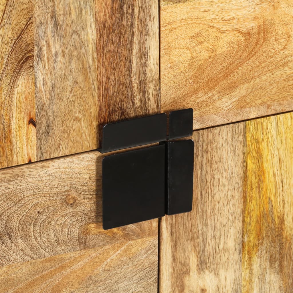 vidaXL Kredens, 80x30x95 cm, surowe drewno mango