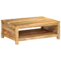 vidaXL Stolik kawowy, 80x55x30 cm, lite drewno mango