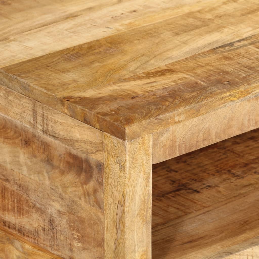 vidaXL Stolik kawowy, 80x55x30 cm, lite drewno mango