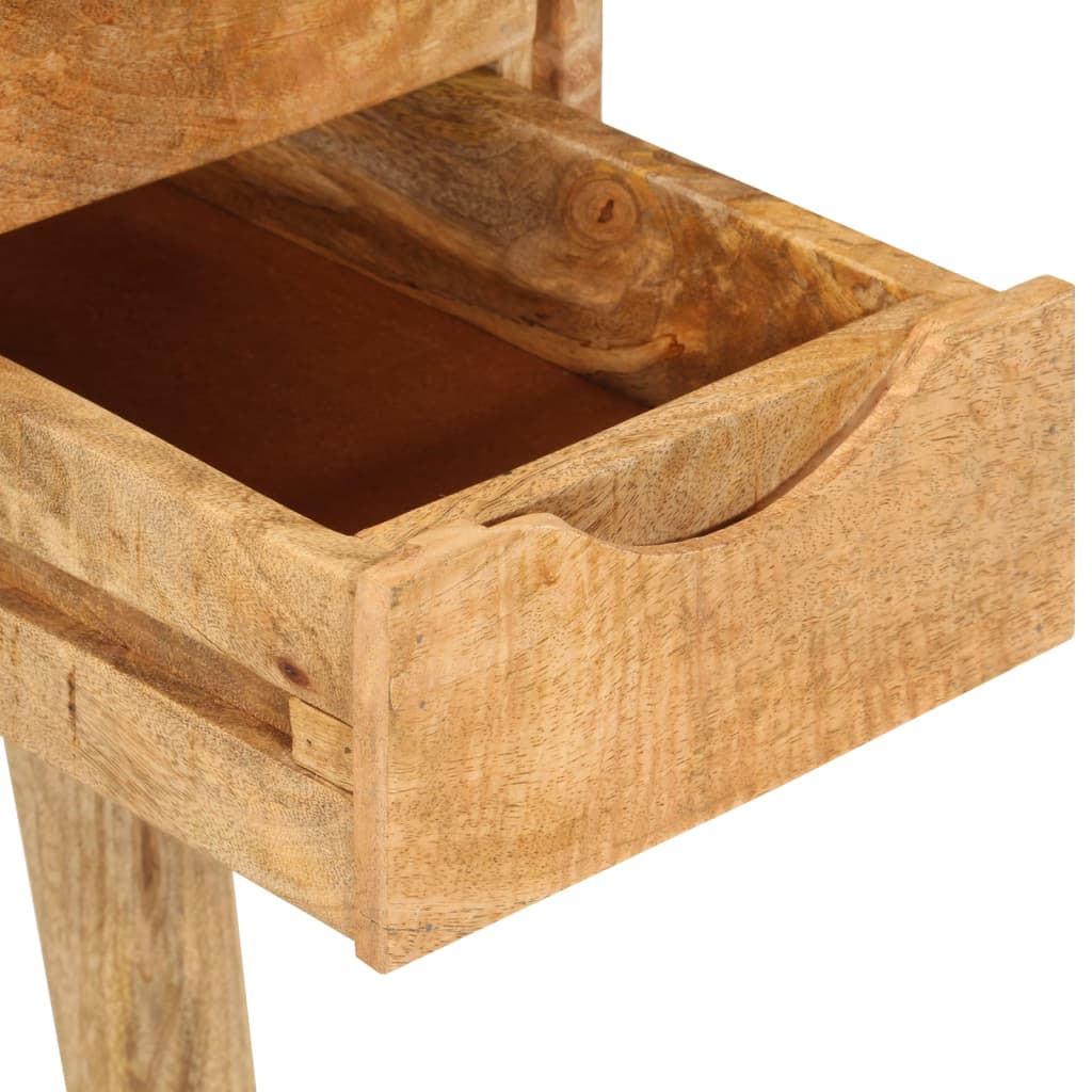 vidaXL Biurko z szufladami, 110x47x76 cm, lite drewno mango