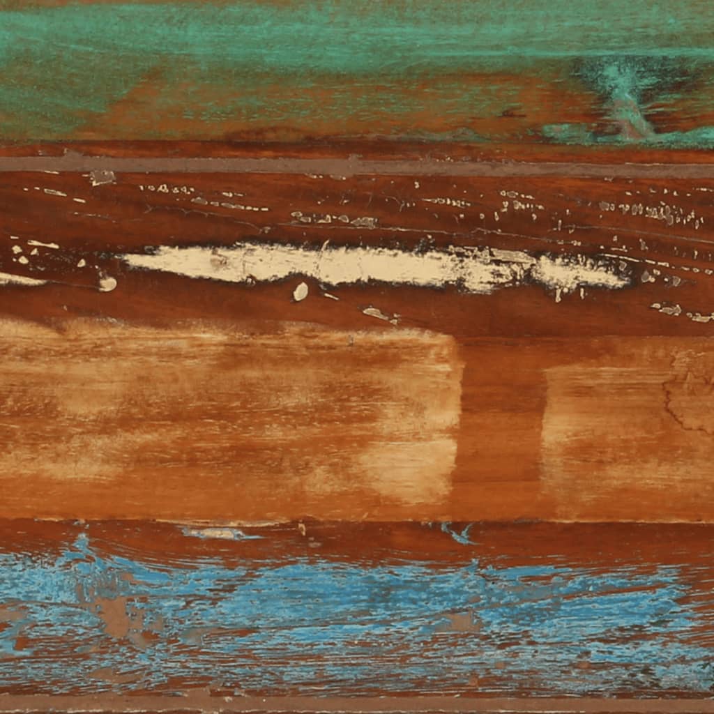 vidaXL Stolik konsolowy, 110x30x75 cm, lite drewno z odzysku