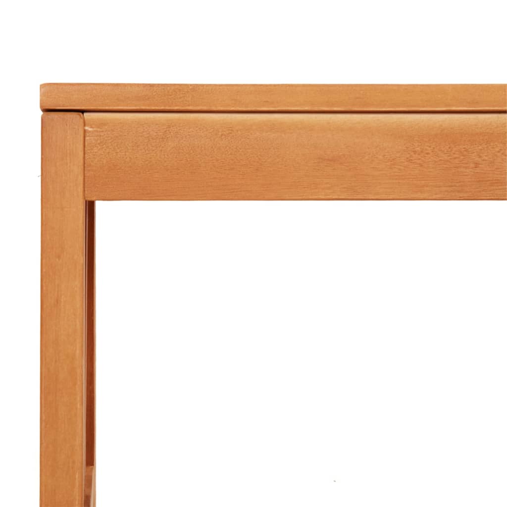 vidaXL Ławka ogrodowa, 80 cm, lite drewno eukaliptusowe