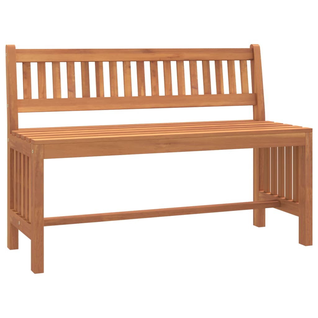 vidaXL Ławka ogrodowa, 110 cm, lite drewno eukaliptusowe