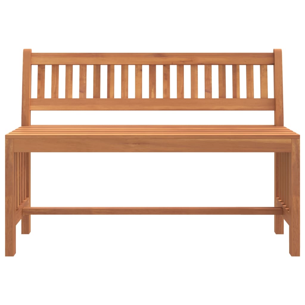 vidaXL Ławka ogrodowa, 110 cm, lite drewno eukaliptusowe