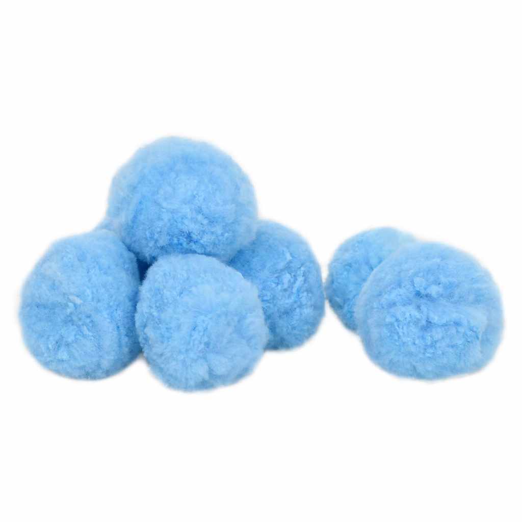 vidaXL Antybakteryjne kulki filtracyjne do basenu, niebieskie, 700 g