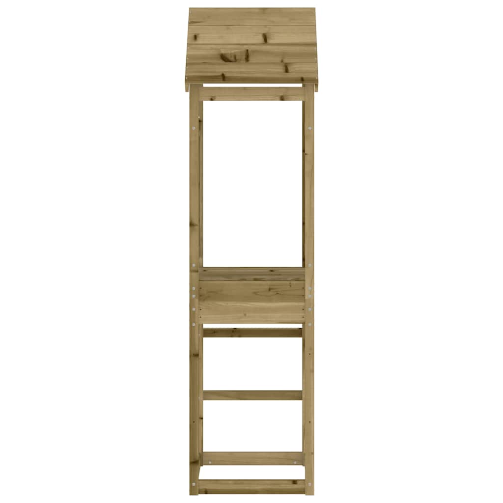 vidaXL Domek do placu zabaw, 52,5x46,5x206,5 cm, impregnowana sosna