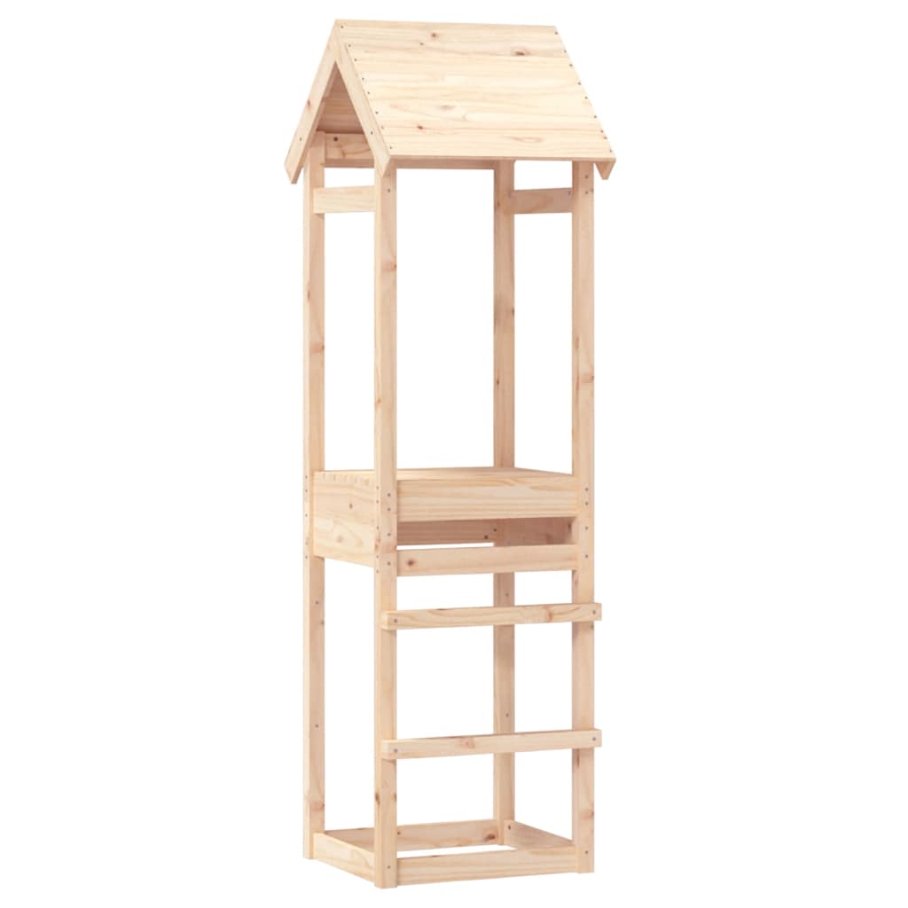 vidaXL Domek do placu zabaw, 53x46,5x194 cm, drewno sosnowe