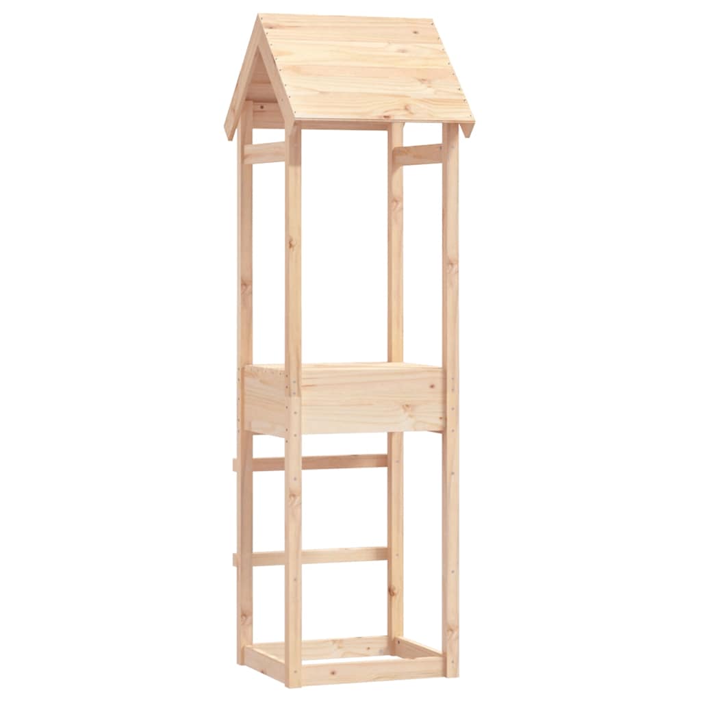 vidaXL Domek do placu zabaw, 53x46,5x194 cm, drewno sosnowe