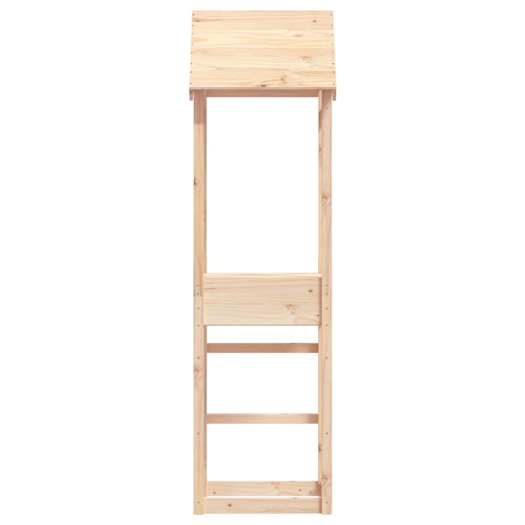vidaXL Domek do placu zabaw, 53x46,5x194 cm, drewno sosnowe
