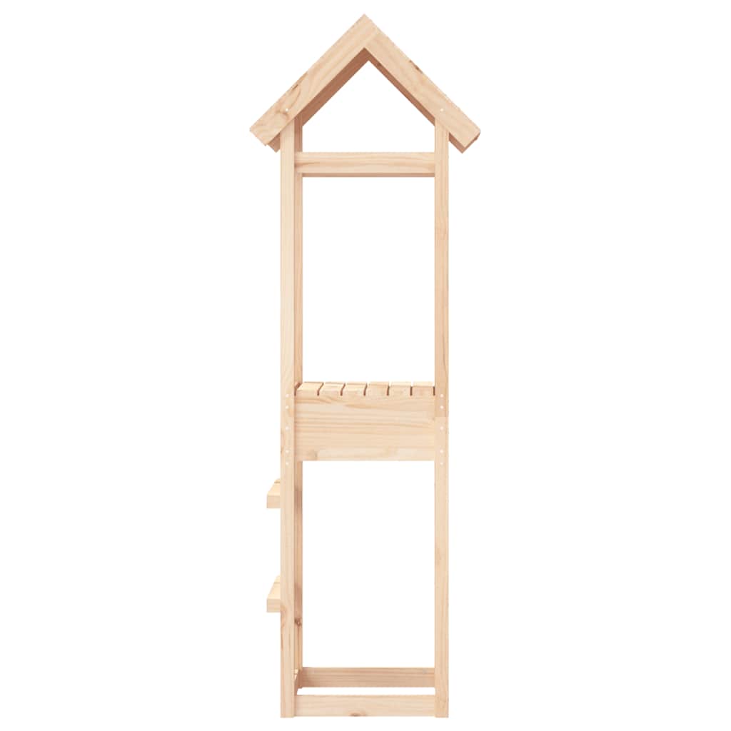 vidaXL Domek do placu zabaw, 53x46,5x194 cm, drewno sosnowe