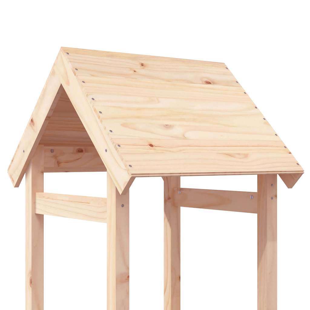 vidaXL Domek do placu zabaw, 53x46,5x194 cm, drewno sosnowe