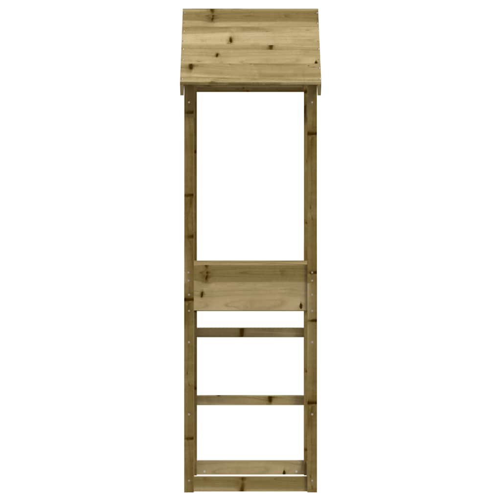vidaXL Domek do placu zabaw, 53x46,5x194 cm, impregnowana sosna