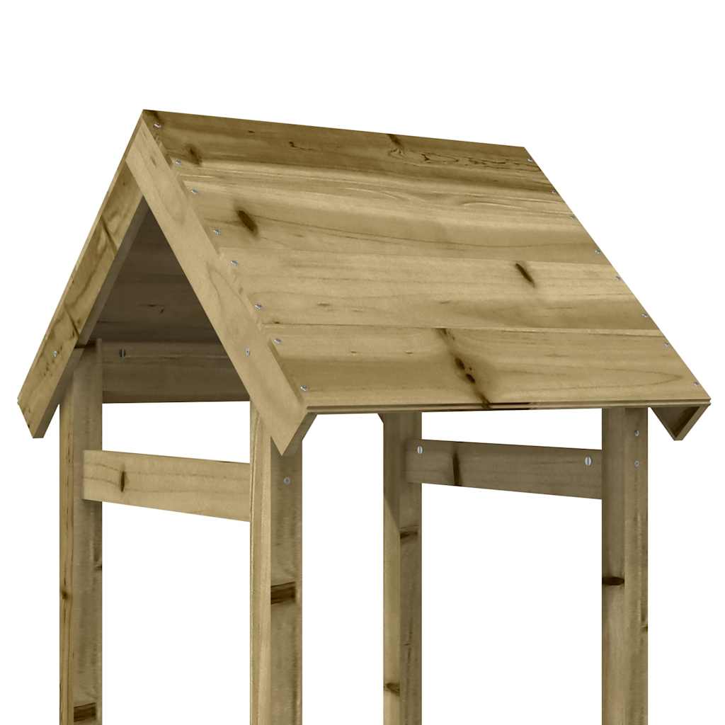 vidaXL Domek do placu zabaw, 53x46,5x194 cm, impregnowana sosna