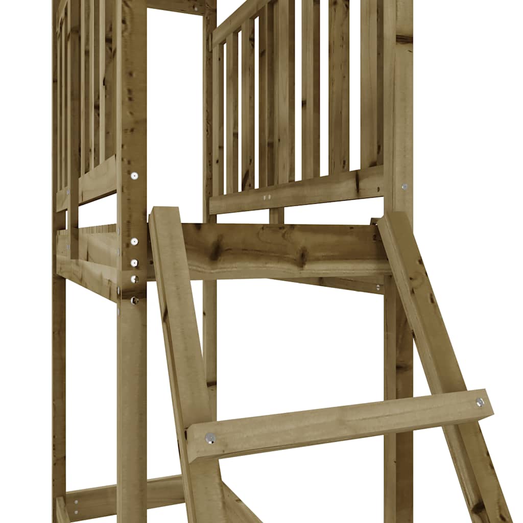 vidaXL Plac zabaw do ogrodu, 53x110x214 cm, impregnowana sosna