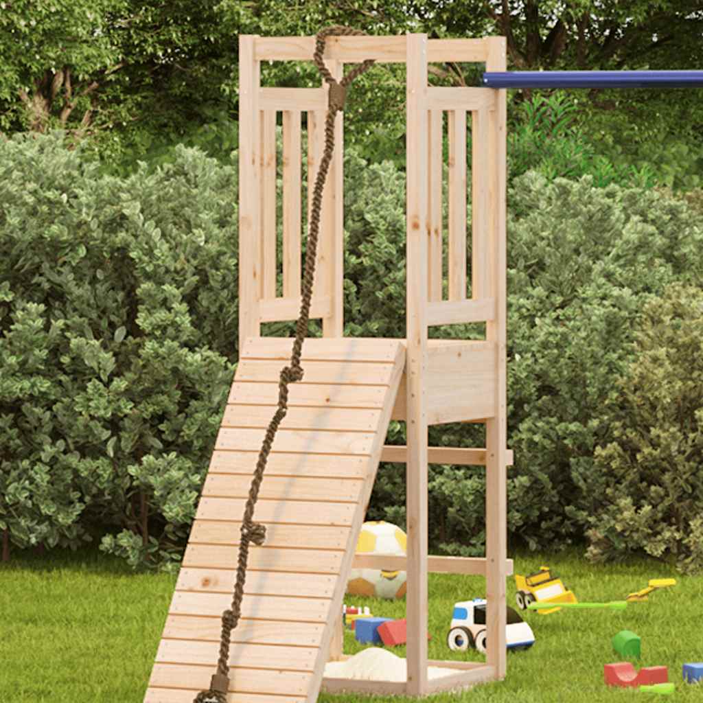 vidaXL Domek do placu zabaw, 53x46,5x169 cm, drewno sosnowe