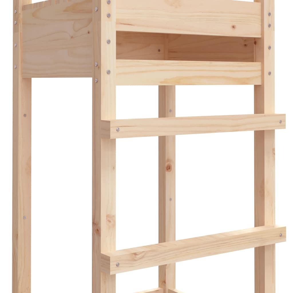 vidaXL Domek do placu zabaw, 53x46,5x169 cm, drewno sosnowe