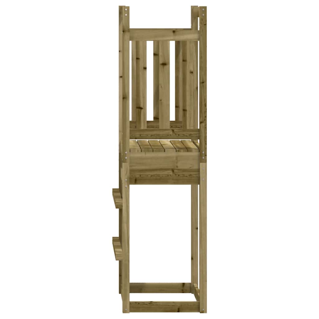 vidaXL Domek do placu zabaw, 53x46,5x169 cm, impregnowana sosna