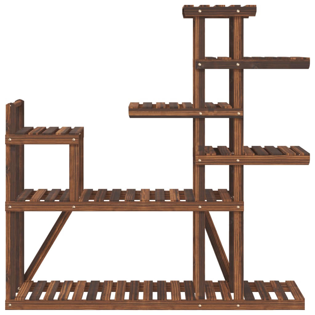 vidaXL Kwietnik, 110x25x111 cm, lite drewno jodłowe