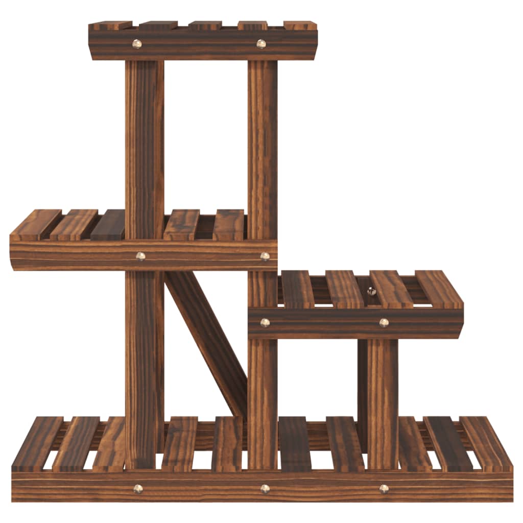 vidaXL Kwietnik, 58x25x51 cm, lite drewno jodłowe