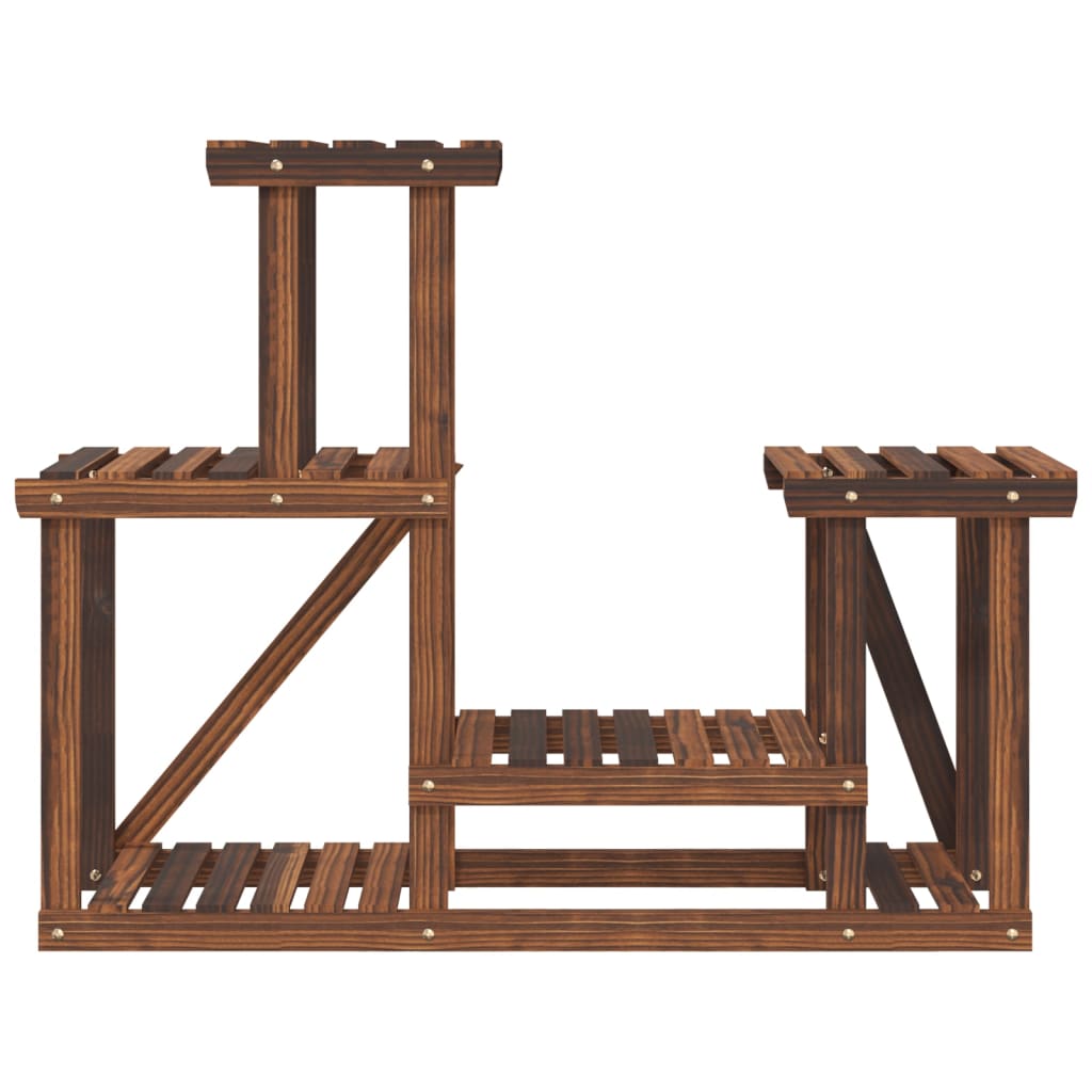 vidaXL Kwietnik, 90x25x73,5 cm, lite drewno jodłowe