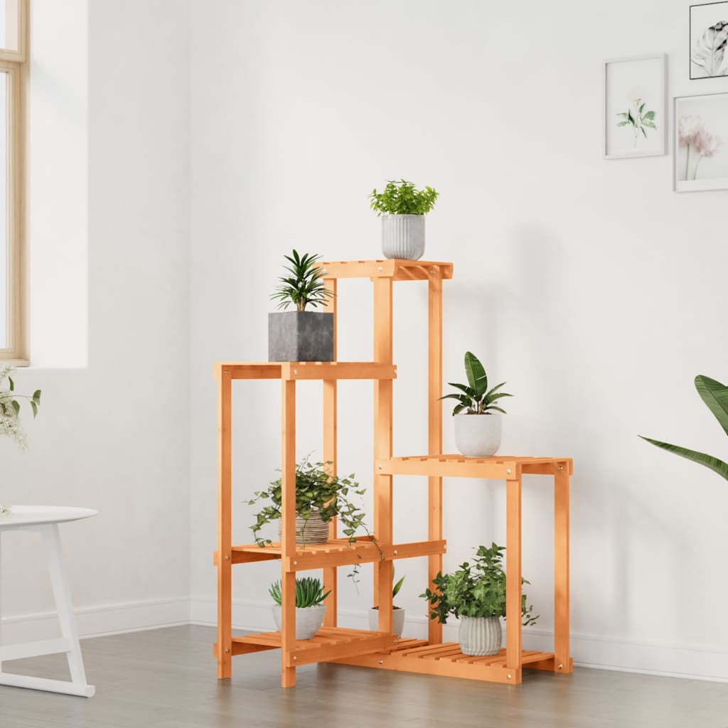 vidaXL Kwietnik, 62,5x61,5x101,5 cm, lite drewno jodłowe