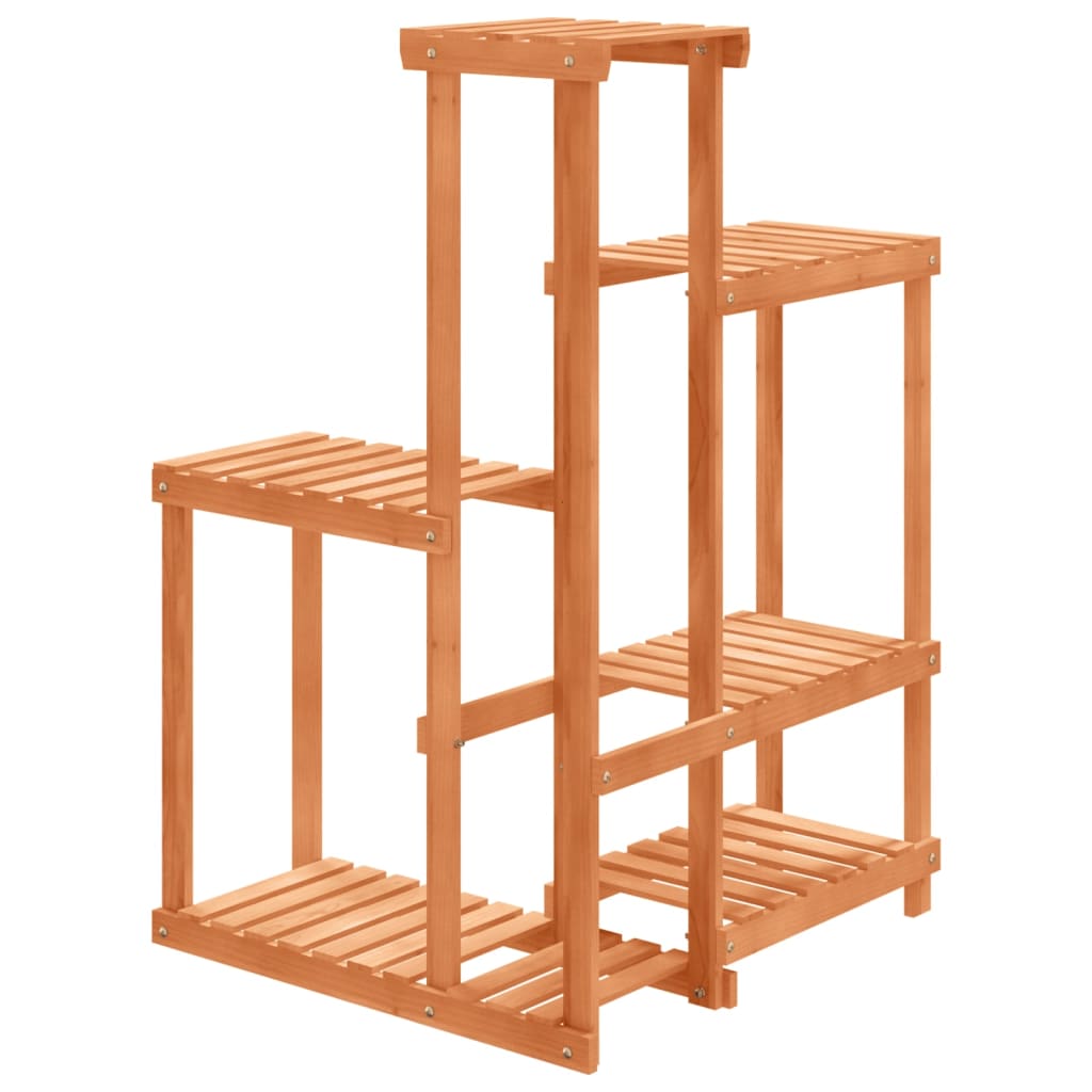 vidaXL Kwietnik, 62,5x61,5x101,5 cm, lite drewno jodłowe