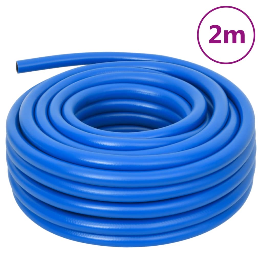 vidaXL Wąż pneumatyczny, niebieski, 0,7", 2 m, PVC