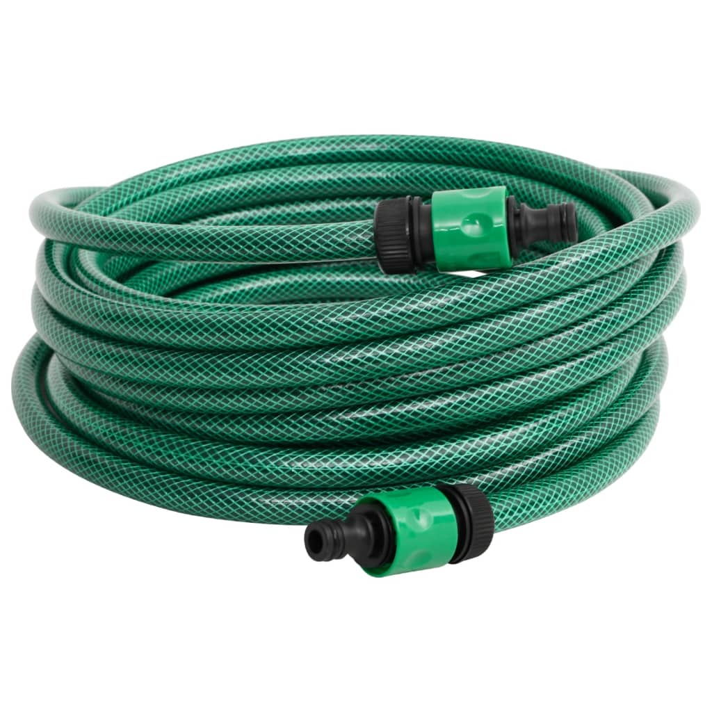 vidaXL Wąż do basenu, zielony, 10 m, PVC