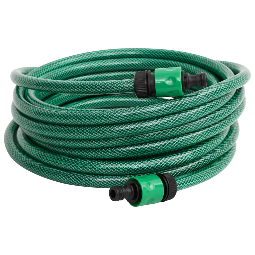 vidaXL Wąż do basenu, zielony, 20 m, PVC