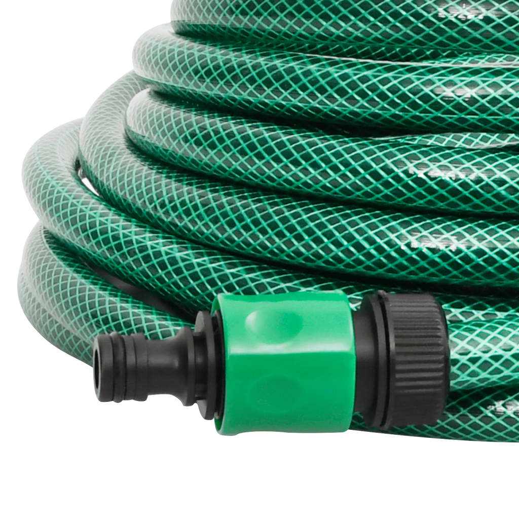 vidaXL Wąż do basenu, zielony, 100 m, PVC