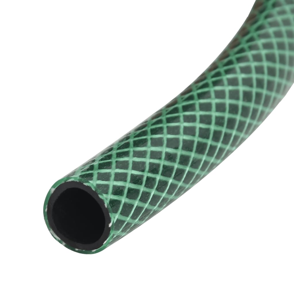 vidaXL Wąż ogrodowy, zielony, 0,5", 30 m, PVC