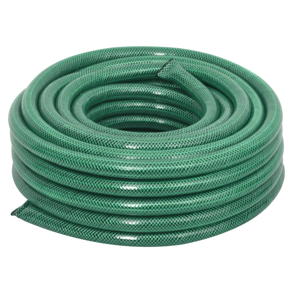 vidaXL Wąż ogrodowy, zielony, 0,75", 30 m, PVC
