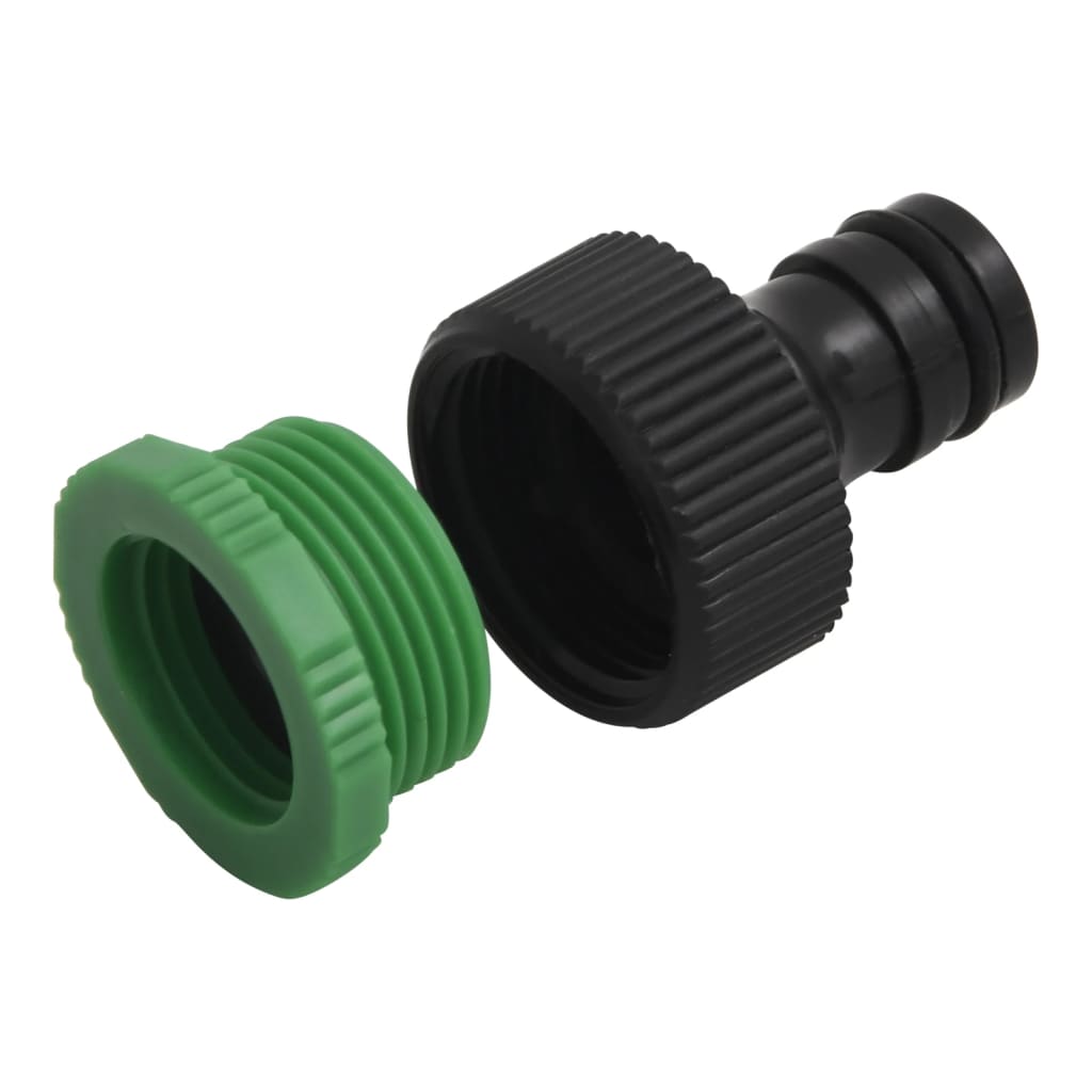 vidaXL Wąż ogrodowy z zestawem złączek, zielony, 0,9", 100 m, PVC