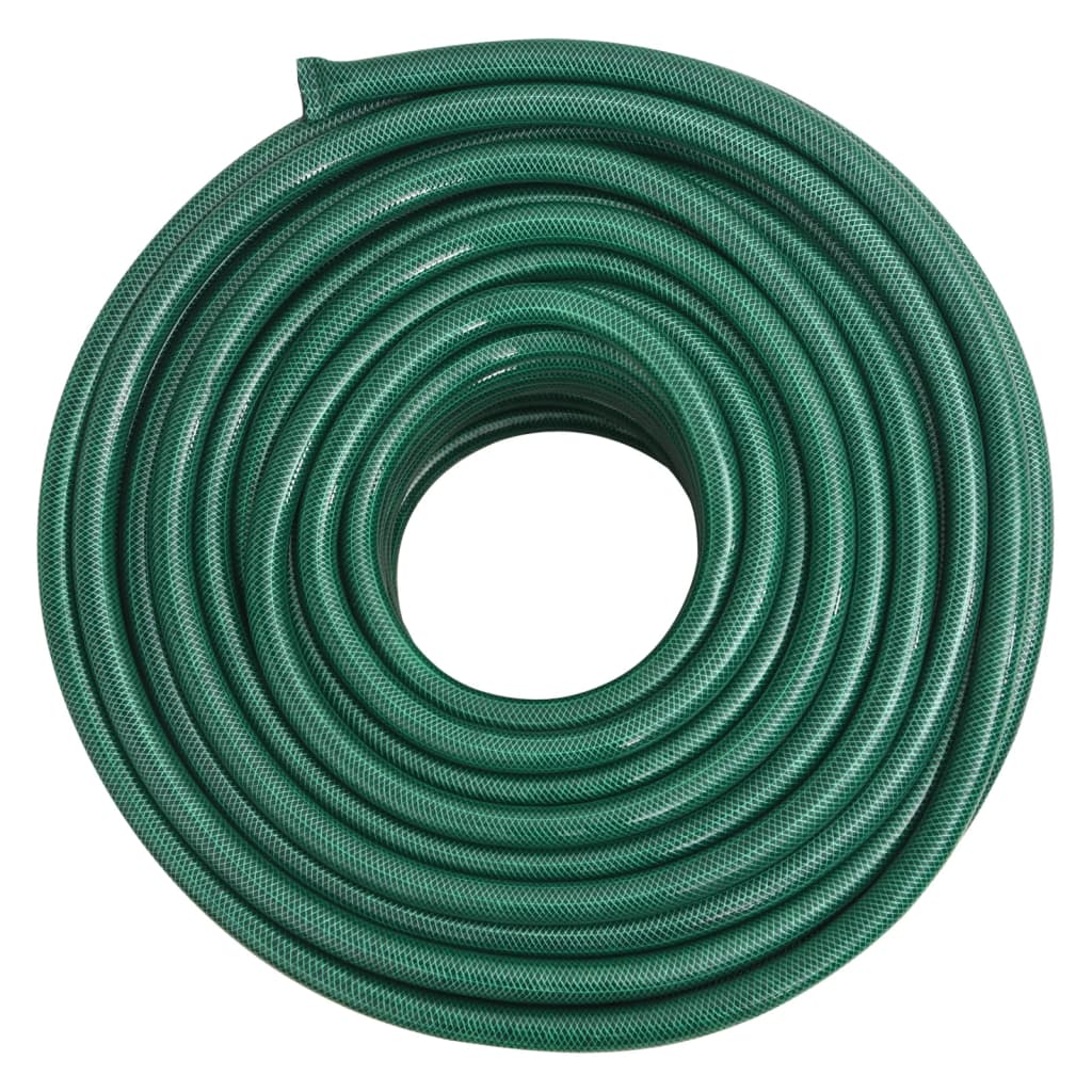 vidaXL Wąż ogrodowy, zielony, 1", 50 m, PVC
