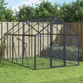 vidaXL Woliera, antracytowa, 1,79x3x1,85 m, aluminium