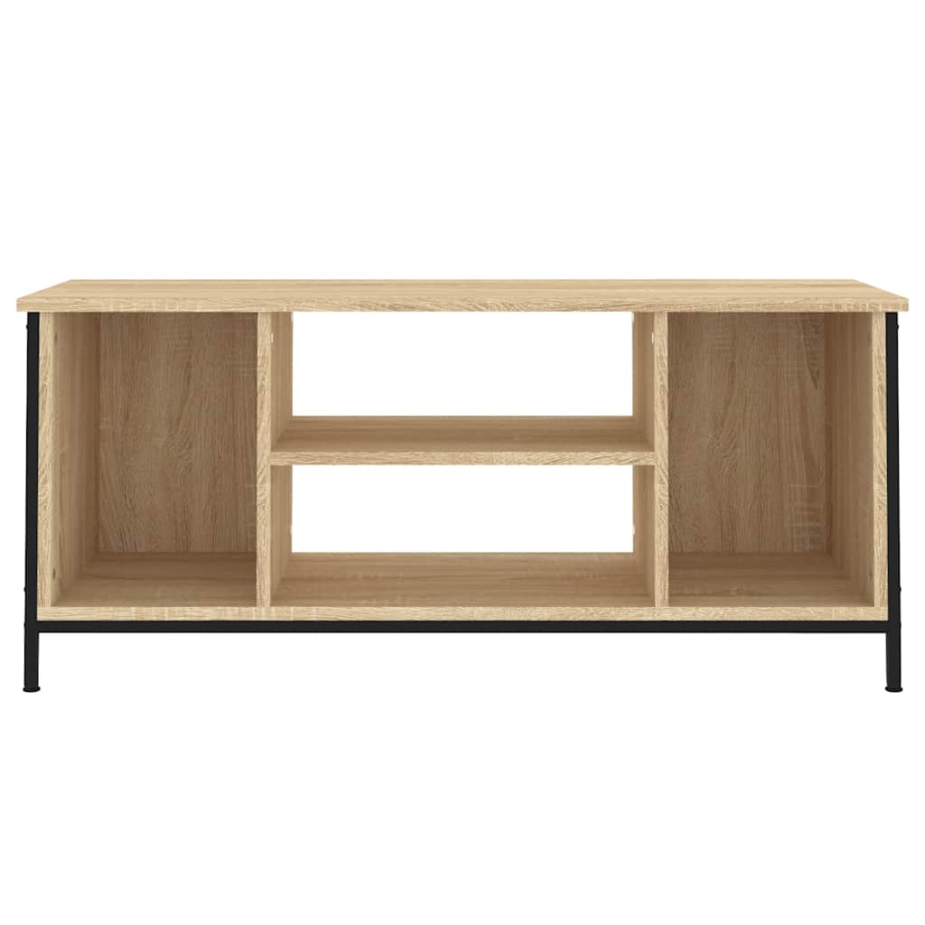 vidaXL Szafka pod TV, dąb sonoma, 102x35x45 cm materiał drewnopochodny