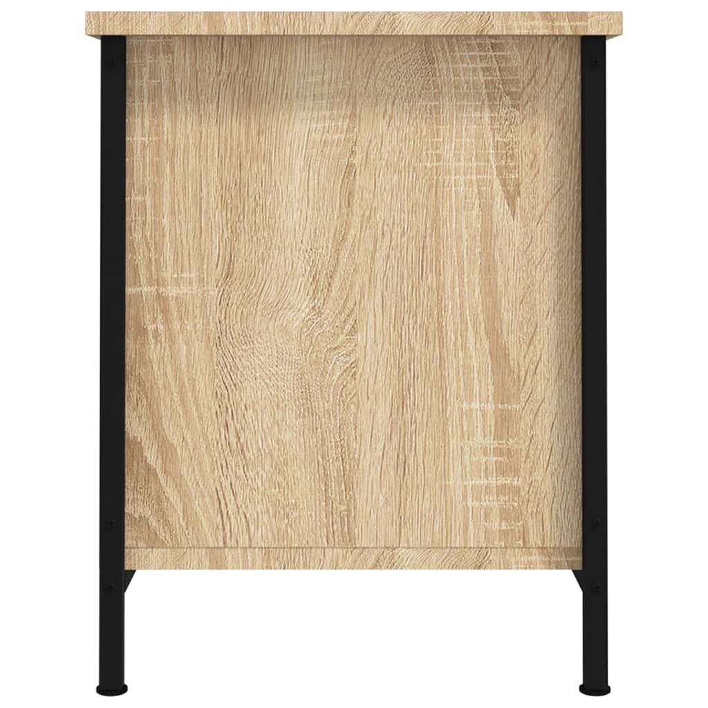 vidaXL Szafka RTV z drzwiami Dąb Sonoma 60x35x45 cm Drewno konstrukcyjne