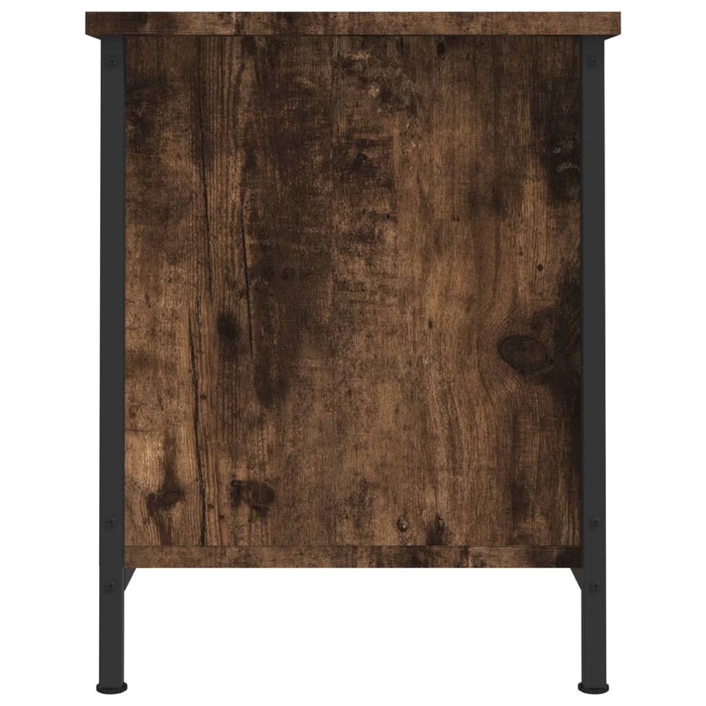 vidaXL Szafka pod TV, przydymiony dąb, 60x35x45 cm