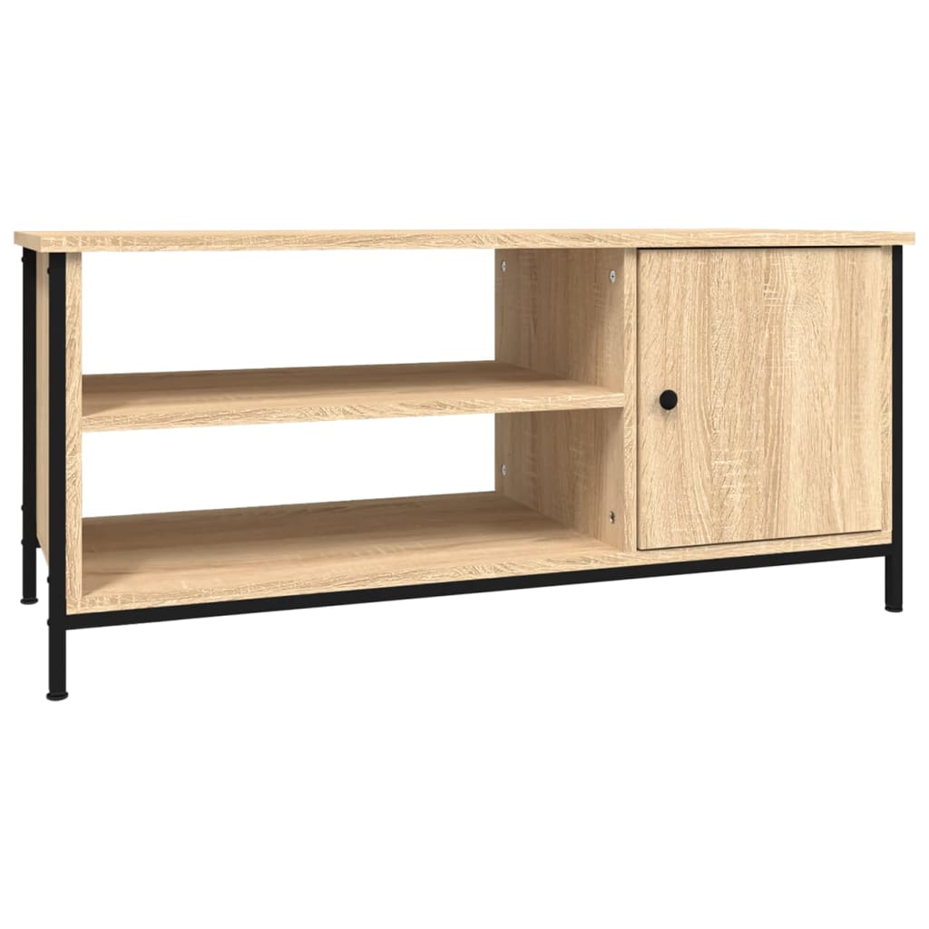 vidaXL Szafka pod TV, dąb sonoma, 100x40x45 cm materiał drewnopochodny