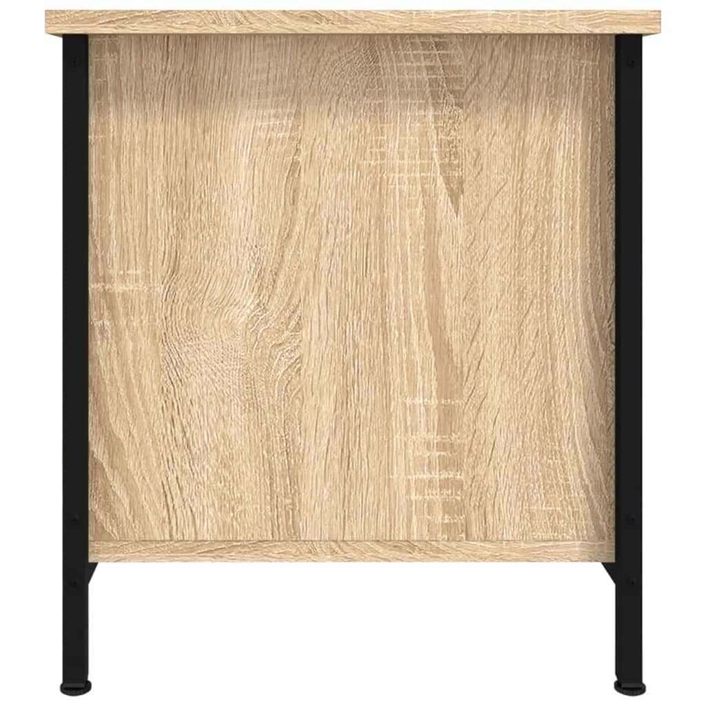 vidaXL Szafka pod TV, dąb sonoma, 100x40x45 cm materiał drewnopochodny