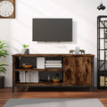vidaXL Szafka pod telewizor, przydymiony dąb, 100x40x45 cm