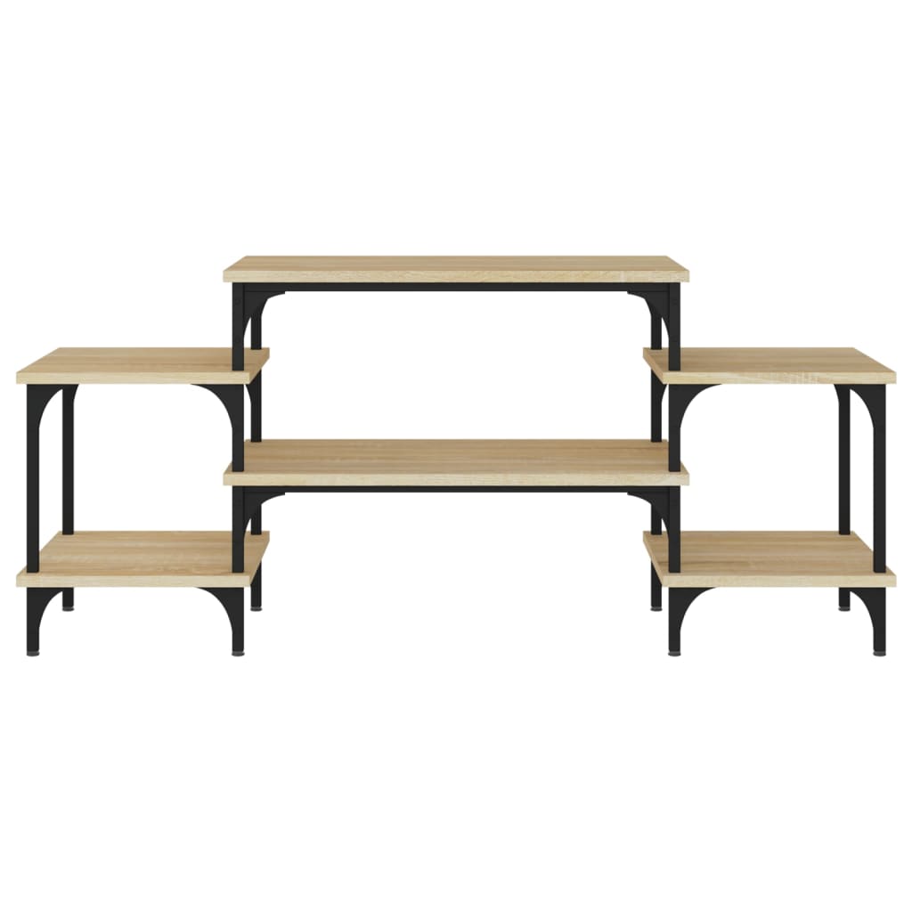 vidaXL Szafka pod TV, dąb sonoma, 117x35x52cm, materiał drewnopochodny