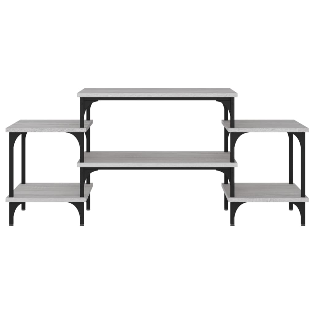 vidaXL Szafka pod TV, szary dąb sonoma, 117x35x52 cm