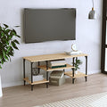 vidaXL Szafka TV, dąb sonoma, 102x35x45,5 cm, materiał drewnopochodny