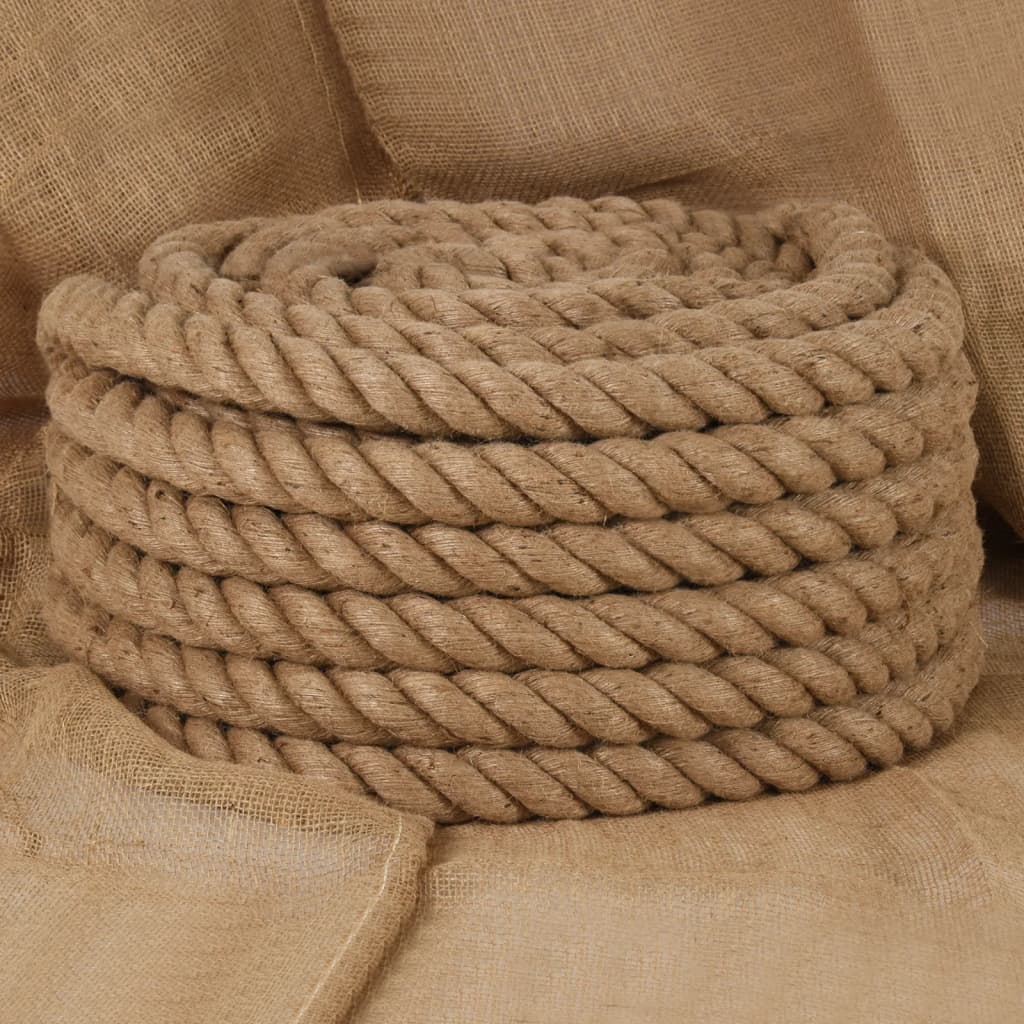 vidaXL Sznur jutowy, 25 m długości, 36 mm grubości